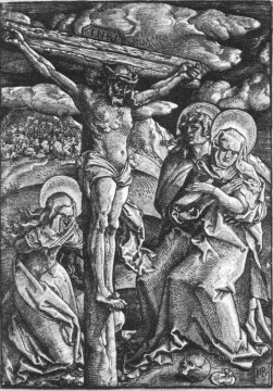  el Pintura - Crucifixión del pintor renacentista Hans Baldung